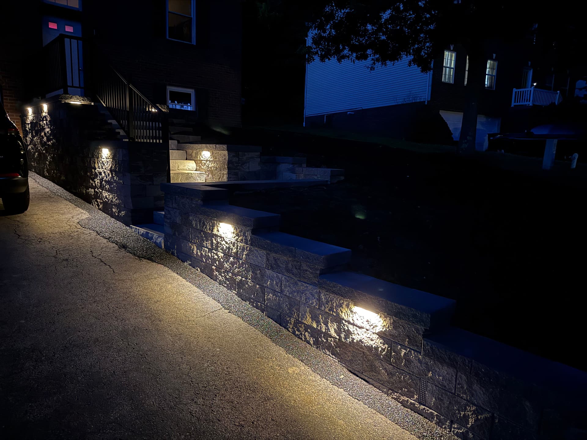 Gallery photos for Failing Retaining Wall Replaced With a Full Outdoor Upgrade: Image #8