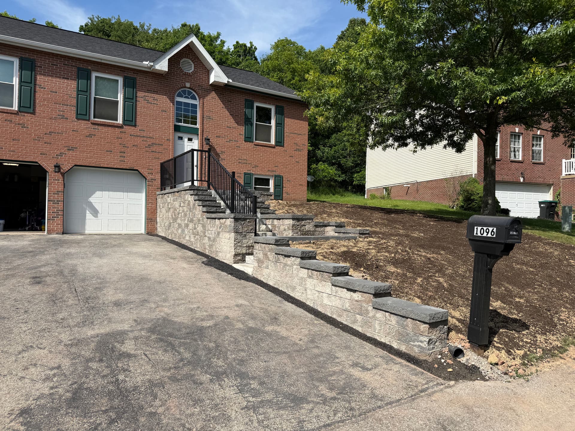 Gallery photos for Failing Retaining Wall Replaced With a Full Outdoor Upgrade: Image #3