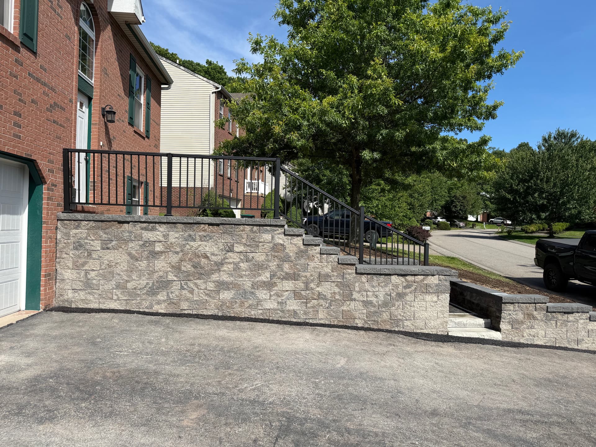 Gallery photos for Failing Retaining Wall Replaced With a Full Outdoor Upgrade: Image #4