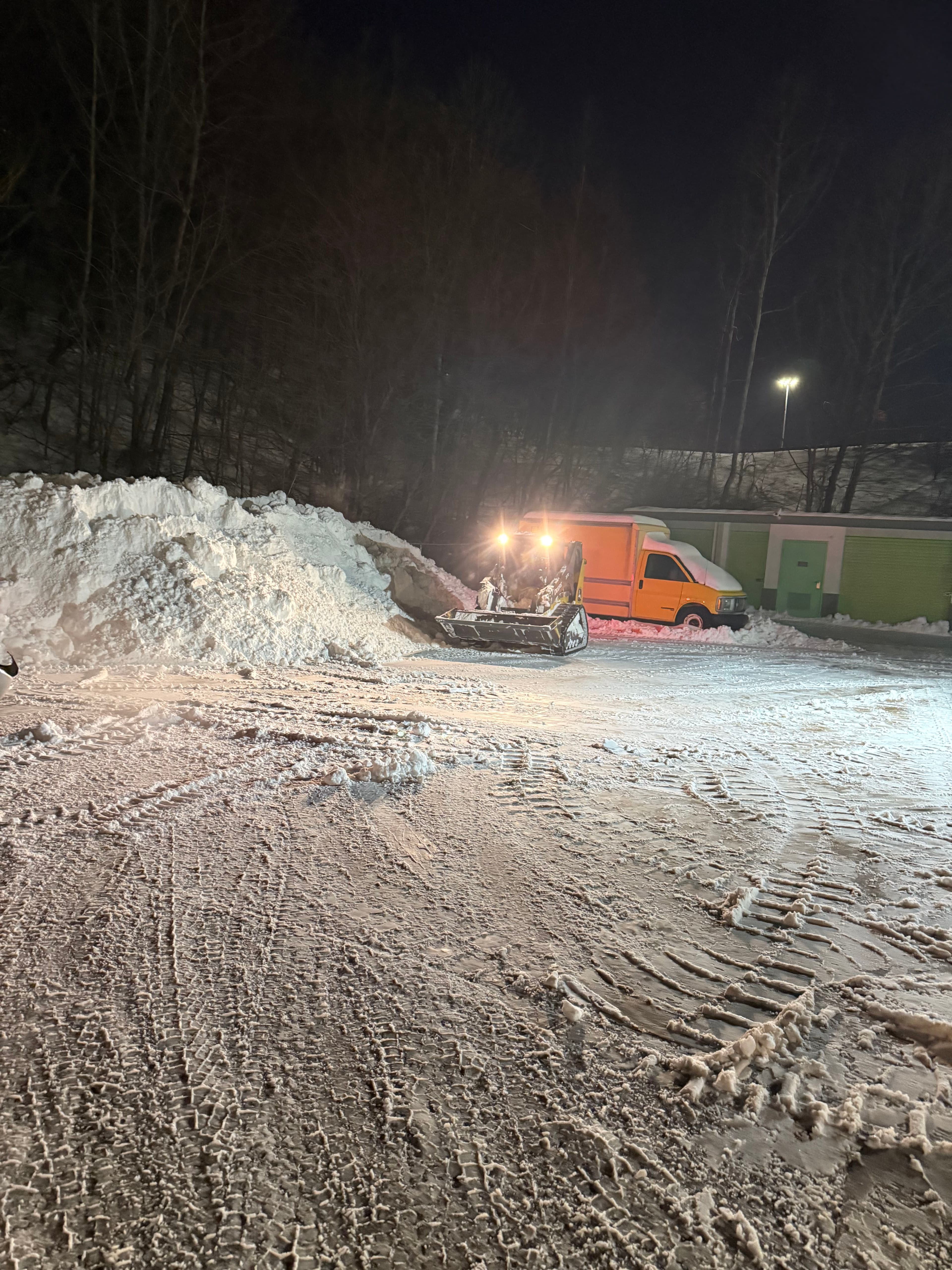 Project Commercial Lot Snow Clearing by Total Landscaping Concepts image