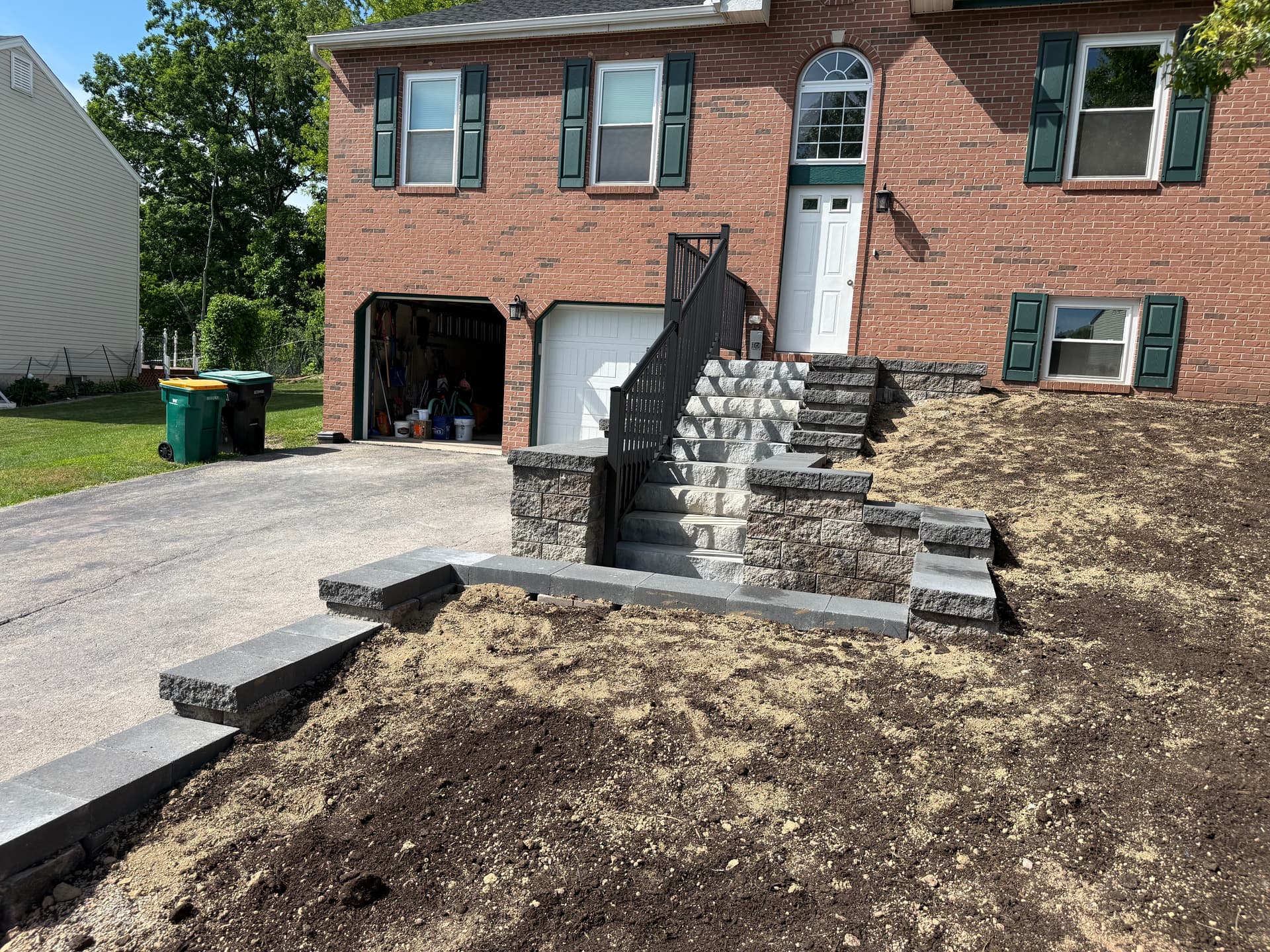 Gallery photos for Failing Retaining Wall Replaced With a Full Outdoor Upgrade: Image #6