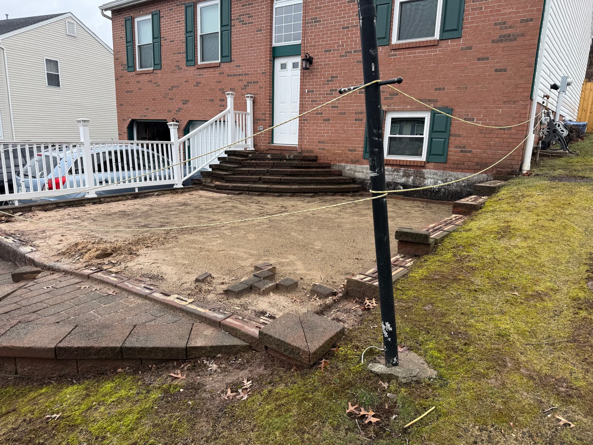 Gallery photos for Failing Retaining Wall Replaced With a Full Outdoor Upgrade: Image #2