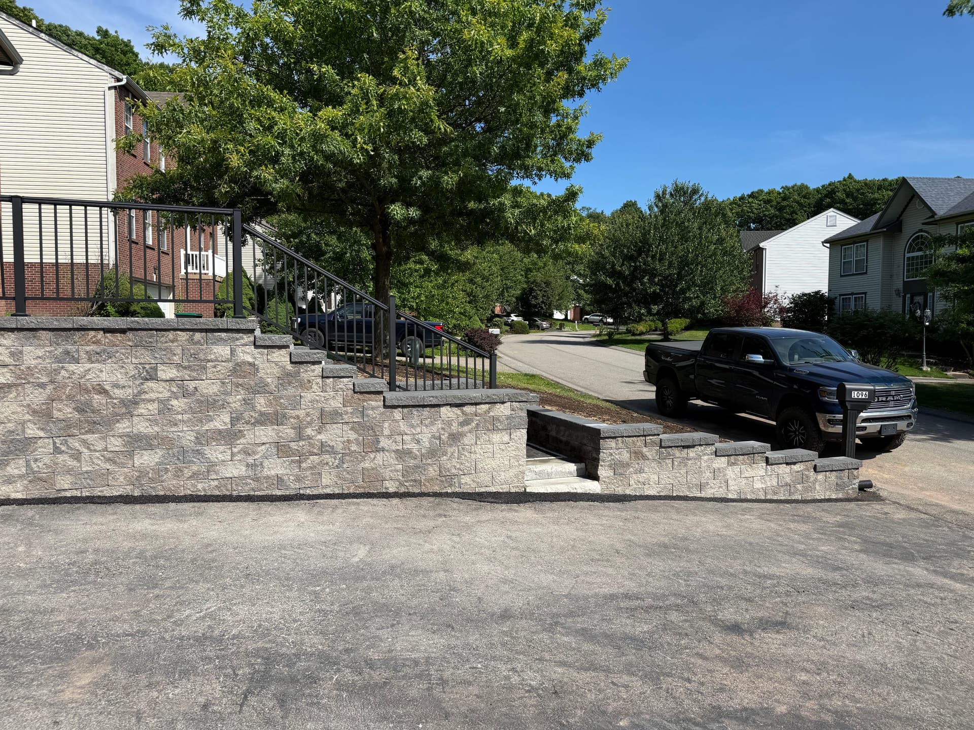 Gallery photos for Failing Retaining Wall Replaced With a Full Outdoor Upgrade: Image #5