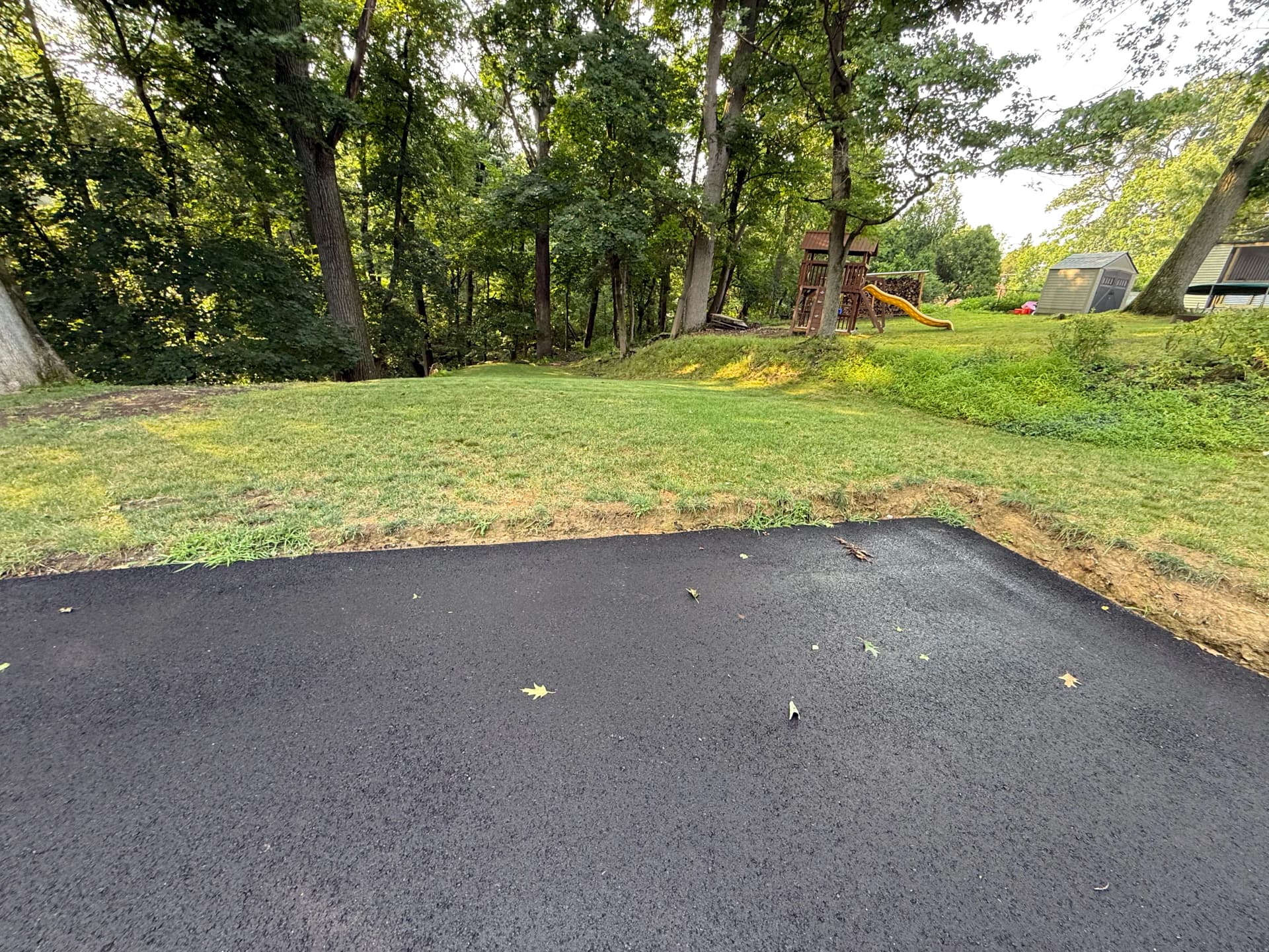 Gallery photos for Versa-Lok Retaining Wall Built to Hold a Sloped Yard in Place: Image #5