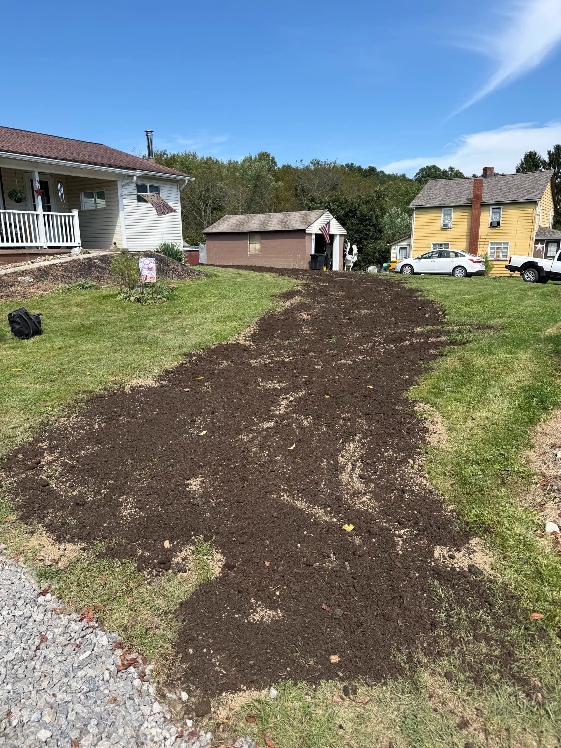 Gallery photos for Gravel Driveway Install, Parking Expansion and Lawn Grading Done Right: Image #3